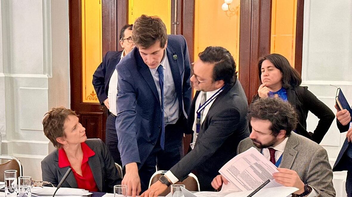 Diego Schalper y Carolina Tohá