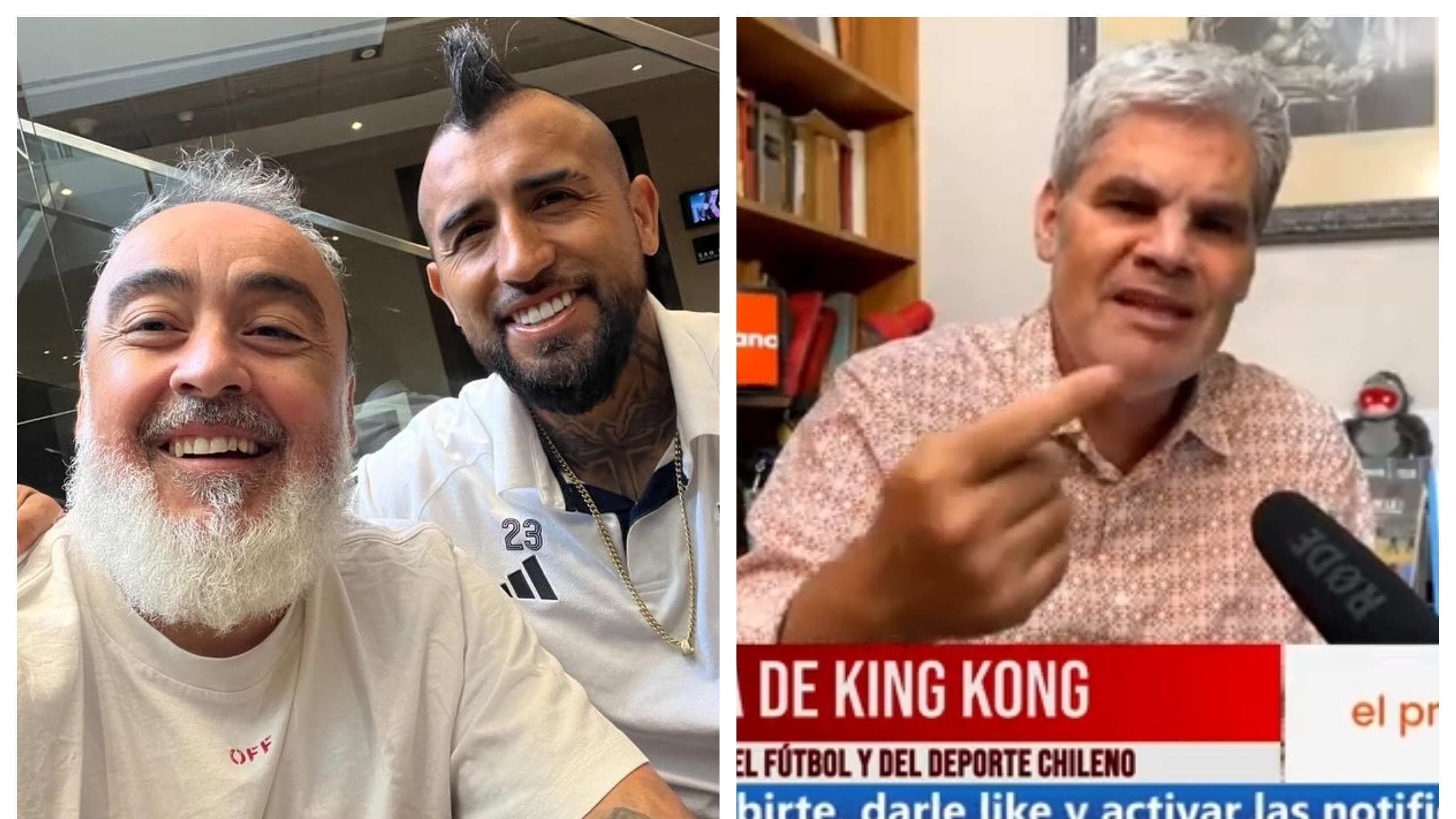 El PF defendió a Vidal de las críticas recibidas por Guarello y otros exfutbolistas y entrenadores en el Superclásico.