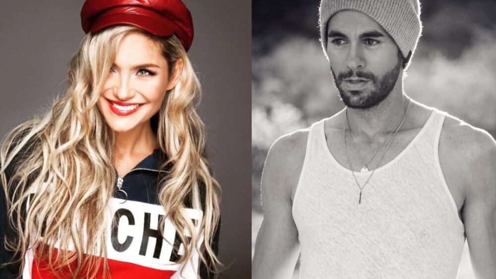 Kenita Larraín y Enrique Iglesias | Fuente: Instagram