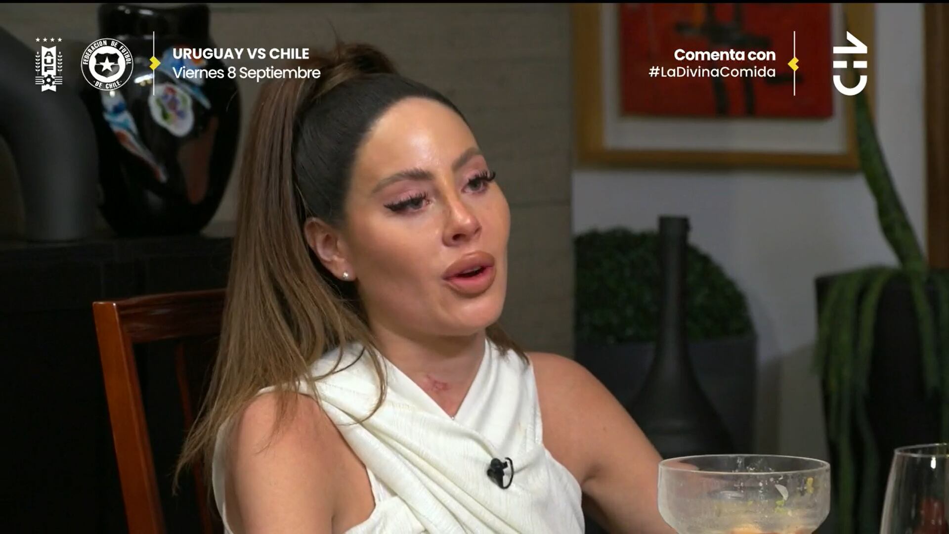 Ignacia Michelson en "La Divina Comida" | Captura: CHV