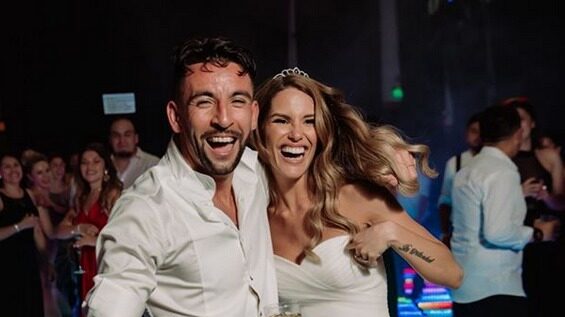 Gala Caldirola y Mauricio Isla