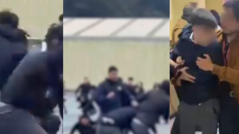 Pelea en colegio de Talcahuano