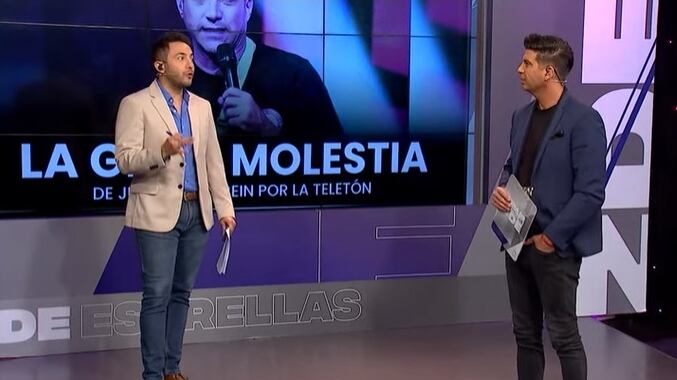 Los periodistas del programa de farándula dieron detalles de la molestia del rostro de CHV con los encargados de producir la Teletón 2023.