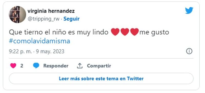 Captura de Twitter
