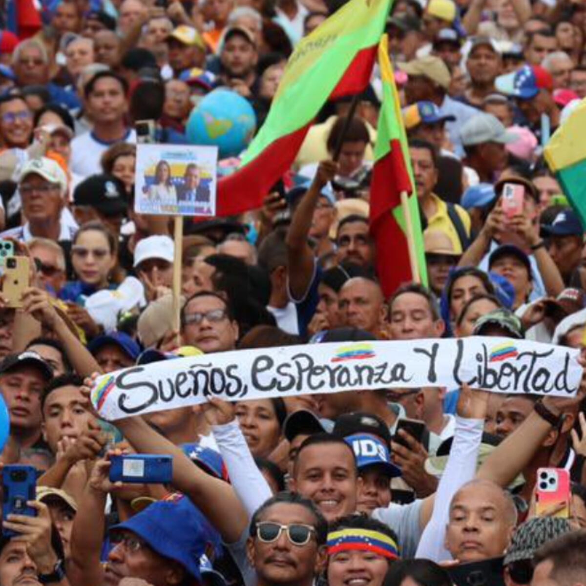 Oposición venezolana rechaza nuevas elecciones Oposición venezolana rechaza nuevas elecciones