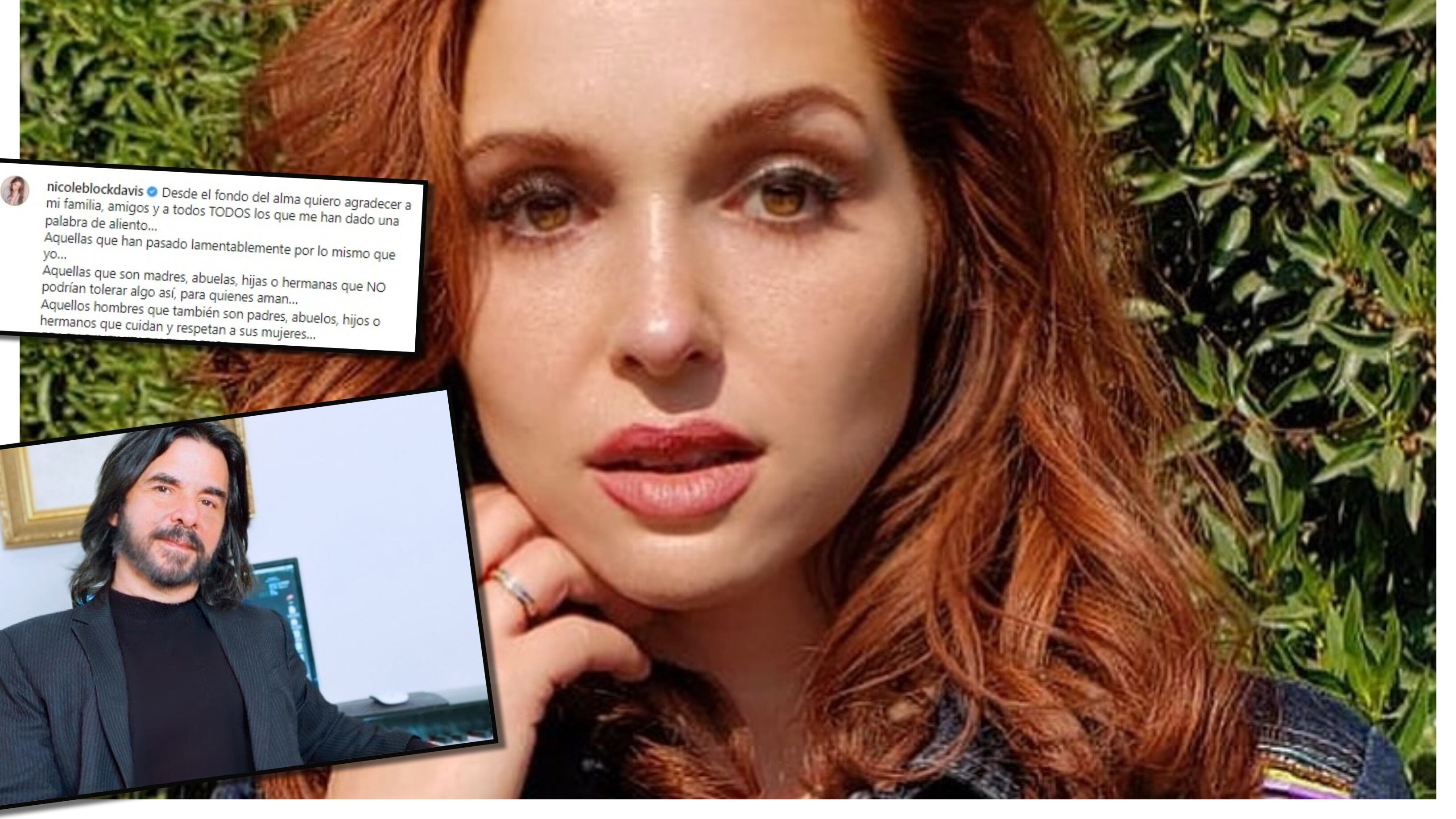 La actriz insistió en que seguirá con sus acusaciones en contra de su exesposo en redes sociales y que espera resolver el problema en tribunales.