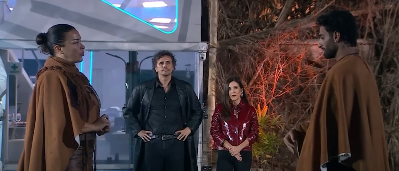 Marlen Olivari y Yoan Curtis en Mundos Opuestos | Fuente: Canal 13