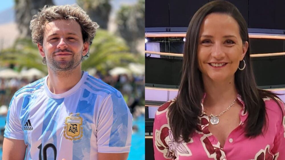 Joaquín Méndez y Andrea Arístegui | Fuente: Instagram