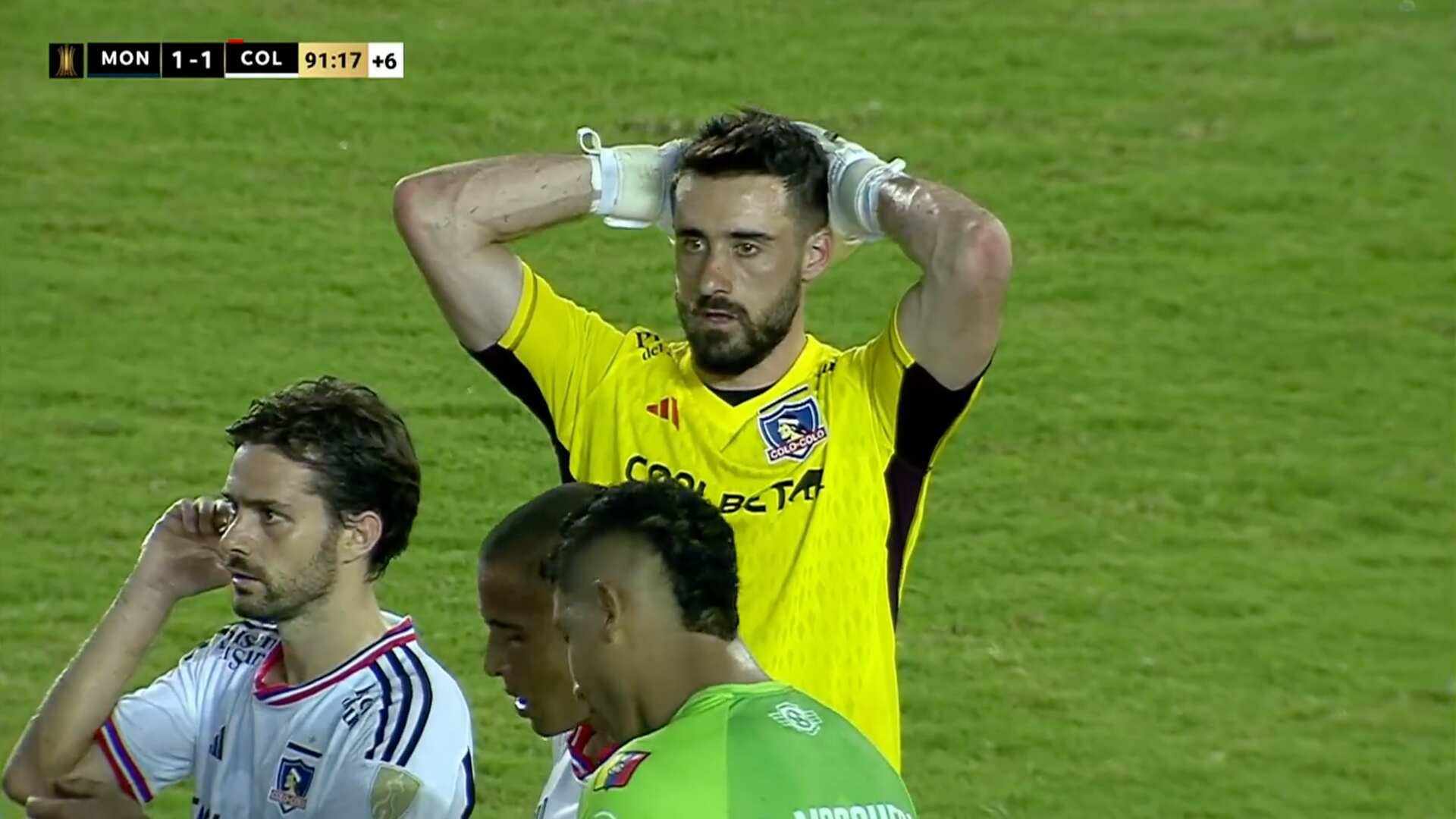 Fernando de Paul tras ser expulsado ante Monagas