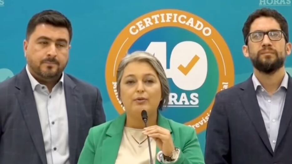 Ministra del Trabajo, Jeannette Jara