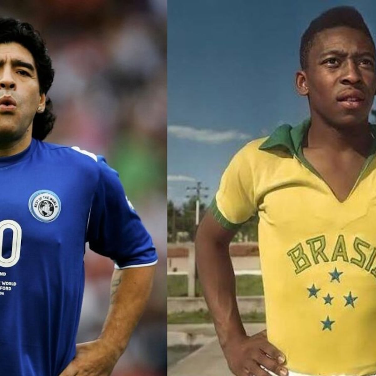 Por qué Pelé y Maradona no ganaron Balón de Oro Por qué Pelé y Maradona no ganaron Balón de Oro