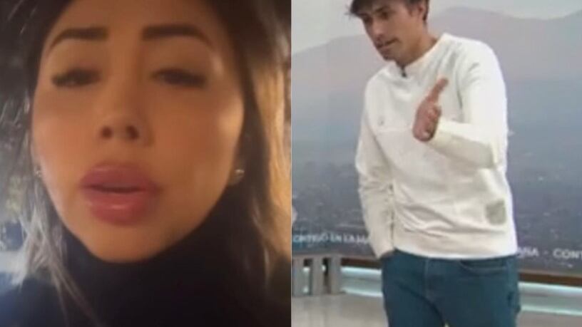 Naya Fácil y Roberto Cox, Captura Instagram y Chilevisión