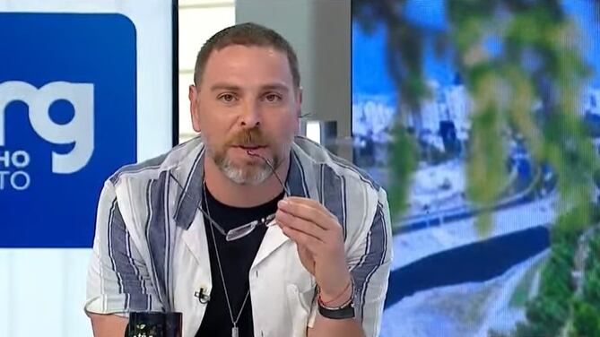 El conductor de "Mucho Gusto" respondió al finalizar su programa de este lunes a las críticas que le hizo el actor Claudio Reyes.
