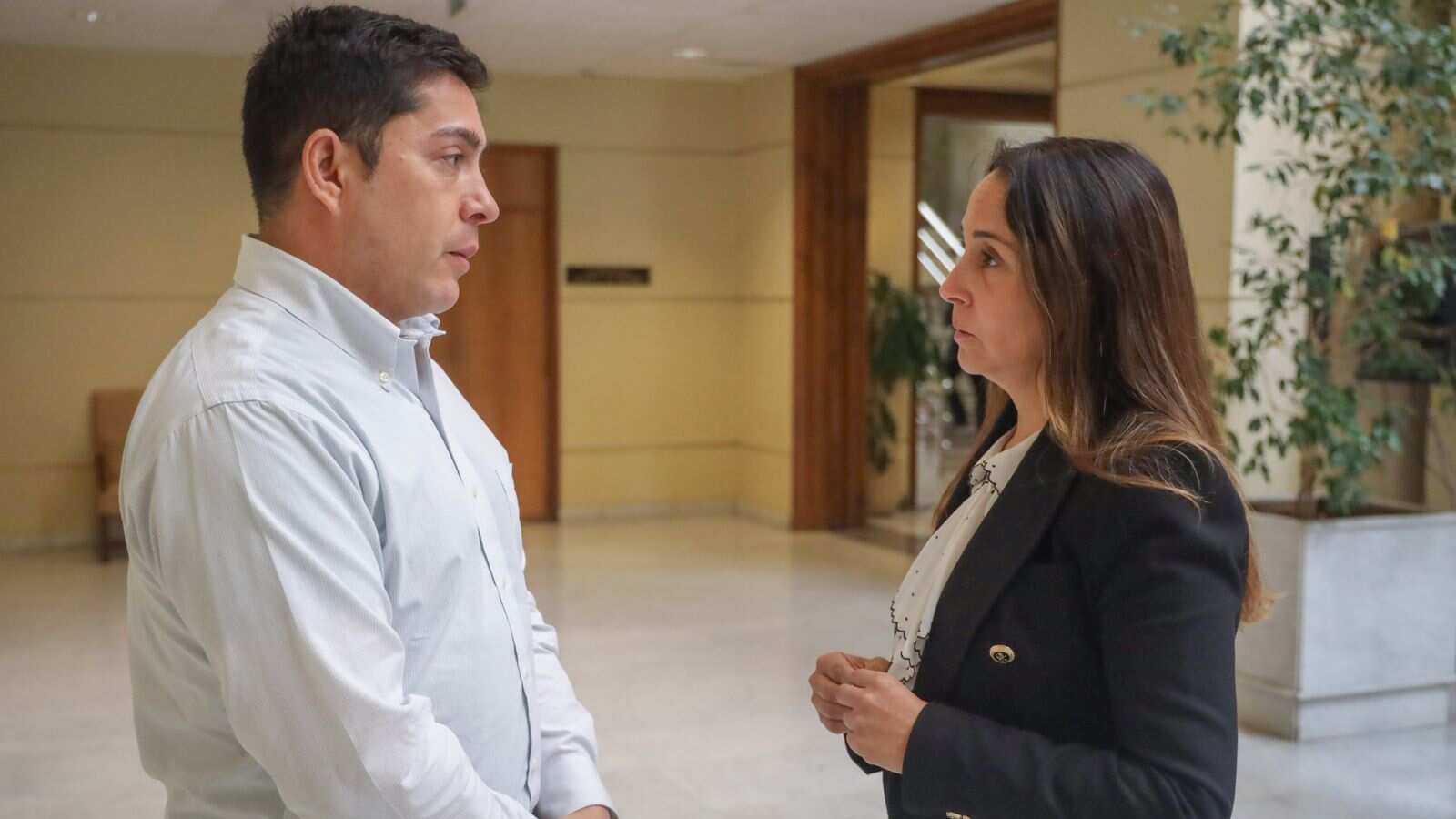 Jorge Durán y Carla Morales