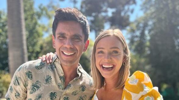 Juan Pablo Queraltó y Emilia Daiber