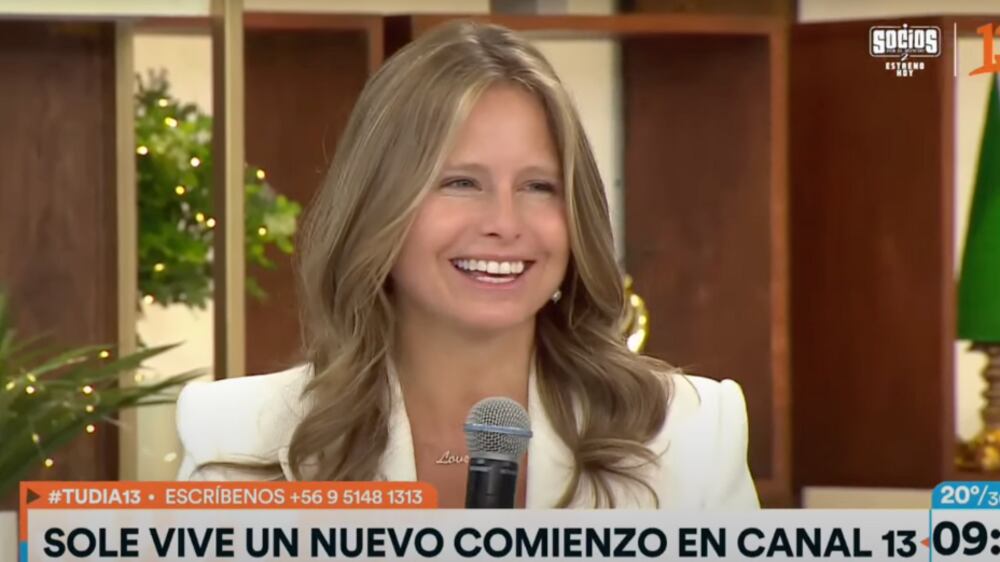 Soledad Onetto | Captura: Canal 13