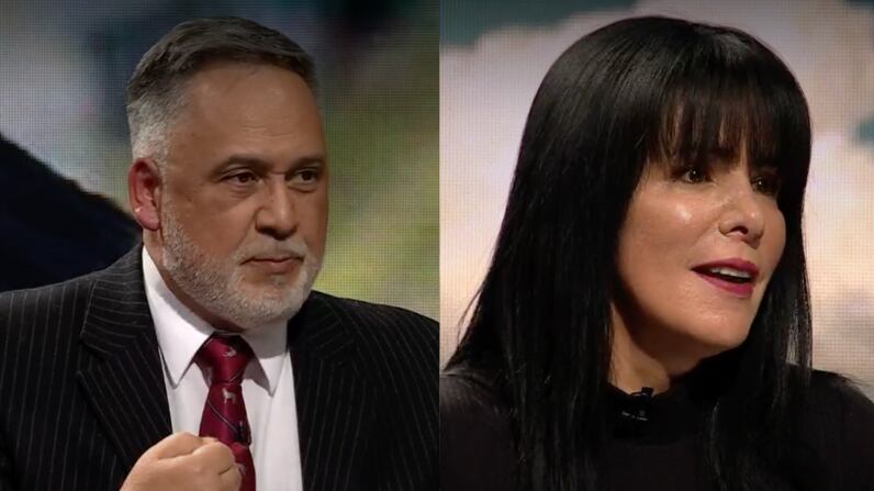 Aldo Duque y Anita Alvarado | Captura: CHV