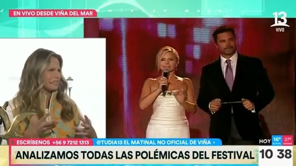 La periodista aseguró que no animaría el Festival de Viña en estos tiempos por culpa de las redes sociales.