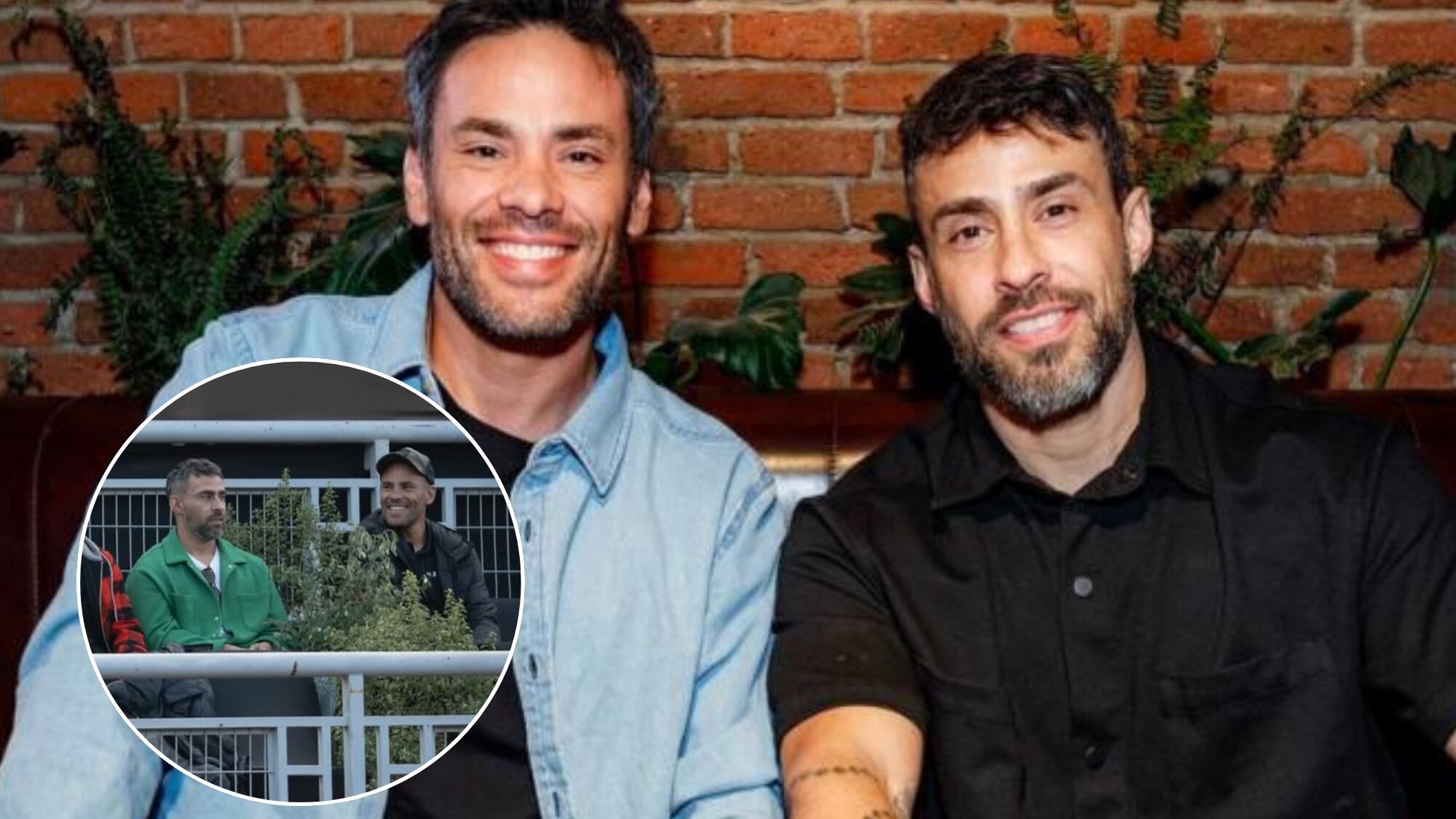 “Adelante”: Claudio Valdivia publicó las primeras fotos con Jorge Valdivia en medio de su arresto domiciliario