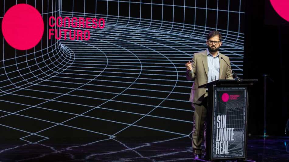 Presidente Boric en Congreso Futuro