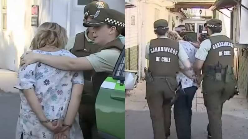 Asesinato adulto mayor no vidente en San Bernardo |Captura: T13