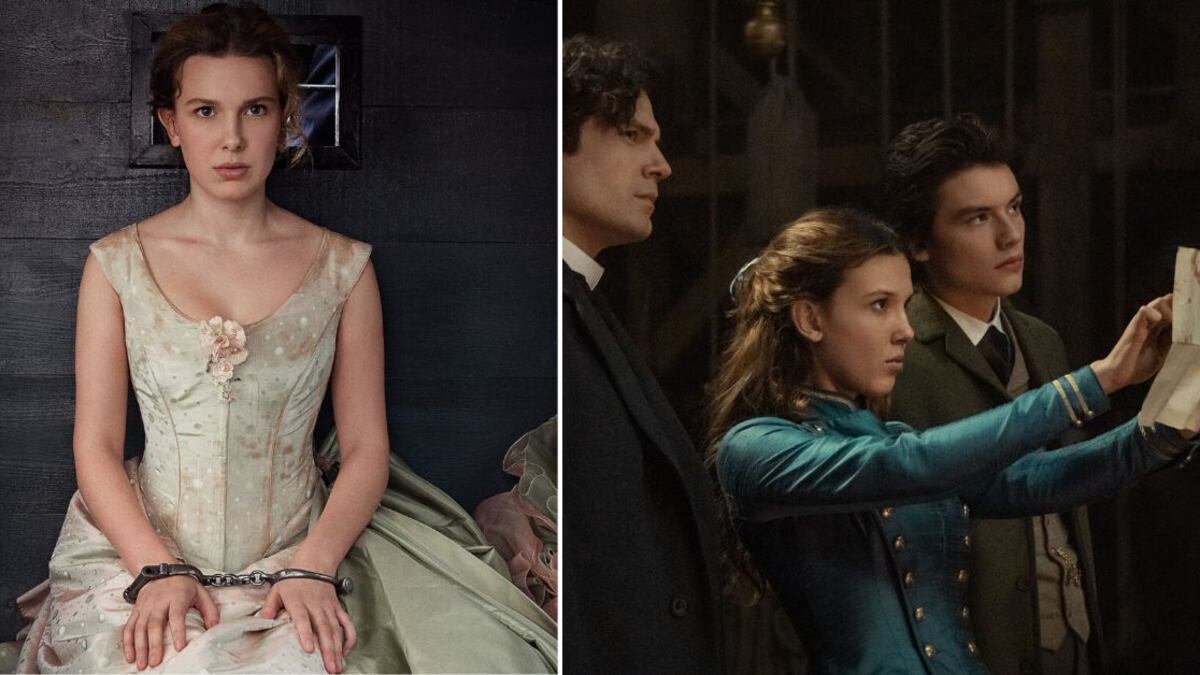 Las películas de Enola Holmes están basadas en una serie de libros