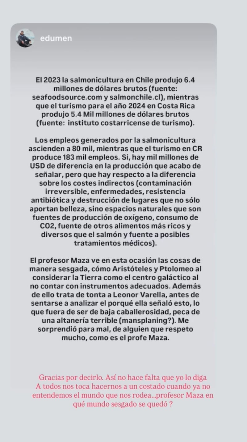 Leonor Varela vía Instagram