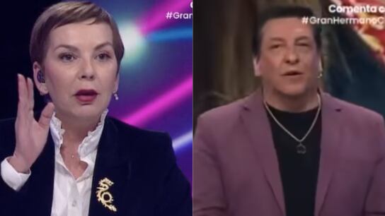 La panelista de Gran Hermano, Francisca García Huidobro ha sido una participante más del reality de CHV, debido a sus ácidos comentarios. Repasó a todos los eliminados e incluso se fue del estudio para no tener que hablar con Bambino, por sus cuestionados dichos contra el perro Bigote.
Pero, la noche del martes se lució con una broma contingente hacia su expareja, Julio César Rodríguez, a quien molestó con una cadena que colgaba de su cuello, sacando a colación el caso “Relojes Vip” que afecta a la animadora de Canal 13 Tonka Tomicic.
“Me gustaría comprar tu collar de Gran Hermano. Entiendo que está a la venta en la joyería de la señora Dinamarca”, bromeó respecto a una de las personas involucradas, Estrella Dinamarca, en el caso donde Marco Antonio López, Parived, es uno de los investigados.
“Hermoso...se lo quiero comprar, pero con factura eso sí”, agregó, debido a los relojes de lujo que fueron comercializados y eran especies robadas.