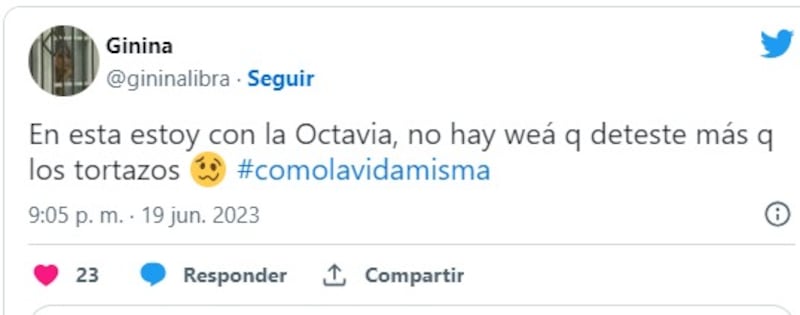 Captura de Twitter