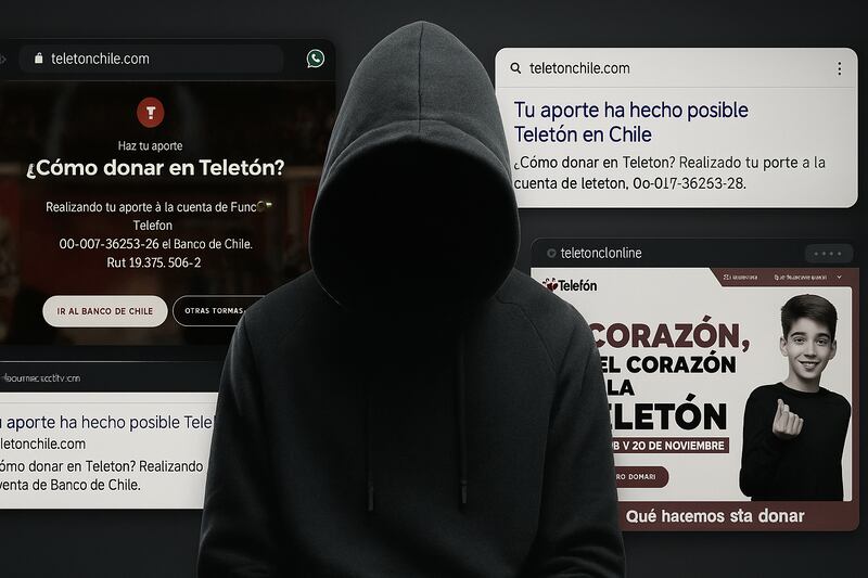 Los estafadores usan diseño, logos y eslóganes reales para engañar a usuarios que buscan donar después del evento solidario.