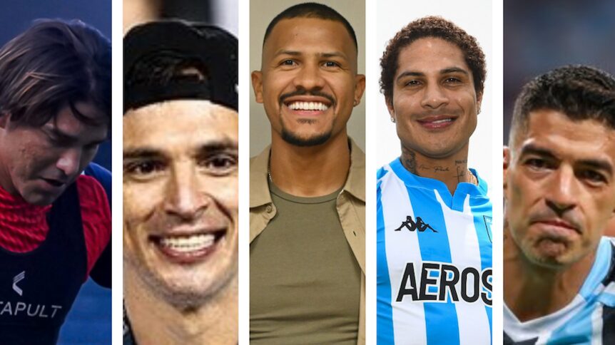 Martins, Santa Cruz, Rondón, Guerrero y Suárez