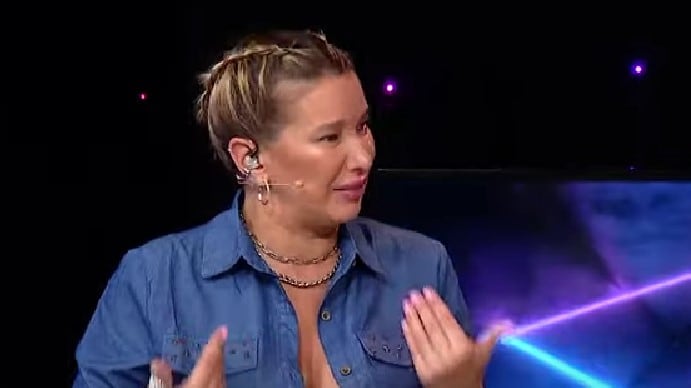 Captura Claudia Schmidt llora en Zona de Estrellas