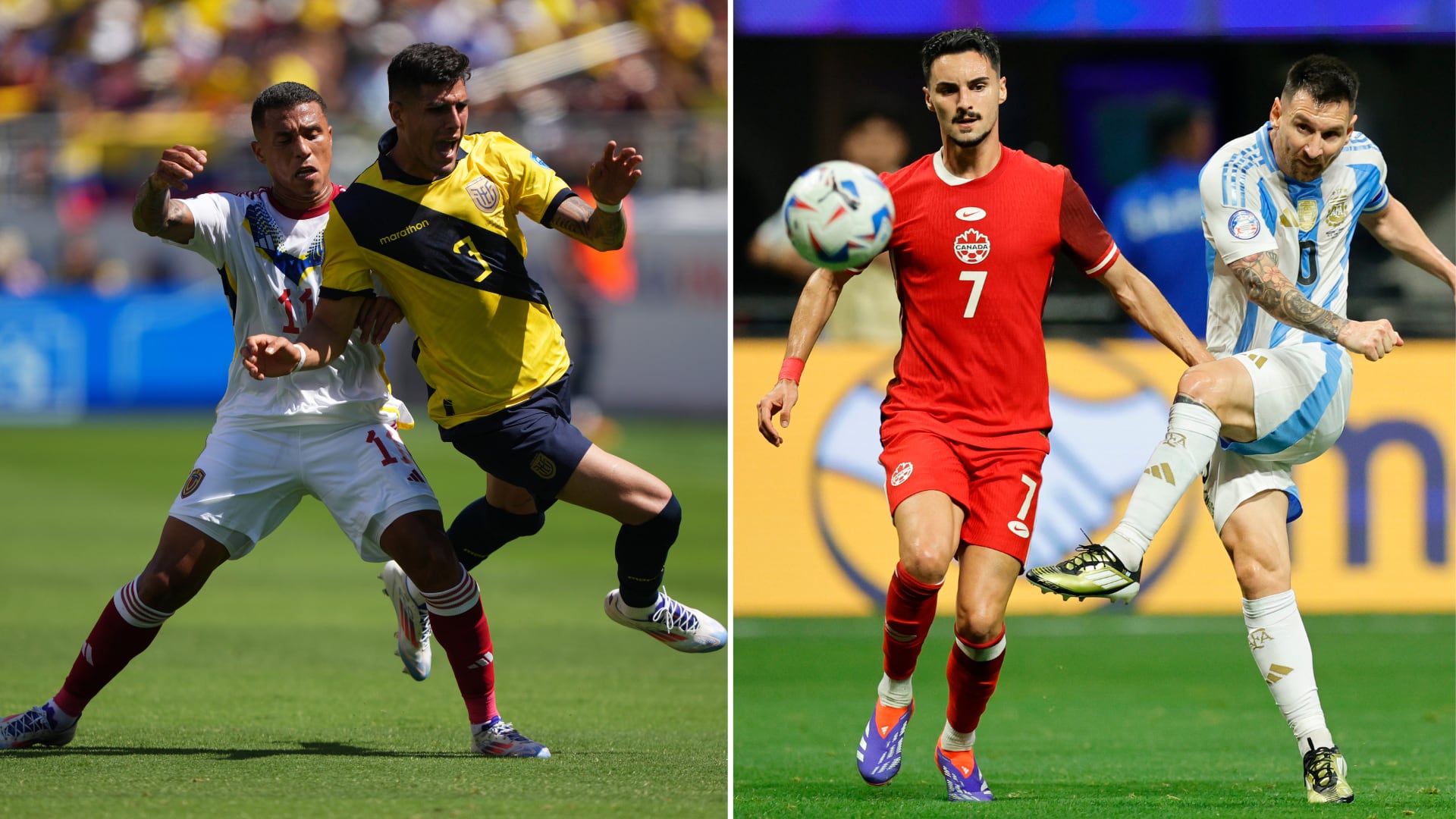 Definidos los dos primeros partidos de los  cuartos de final de la Copa América