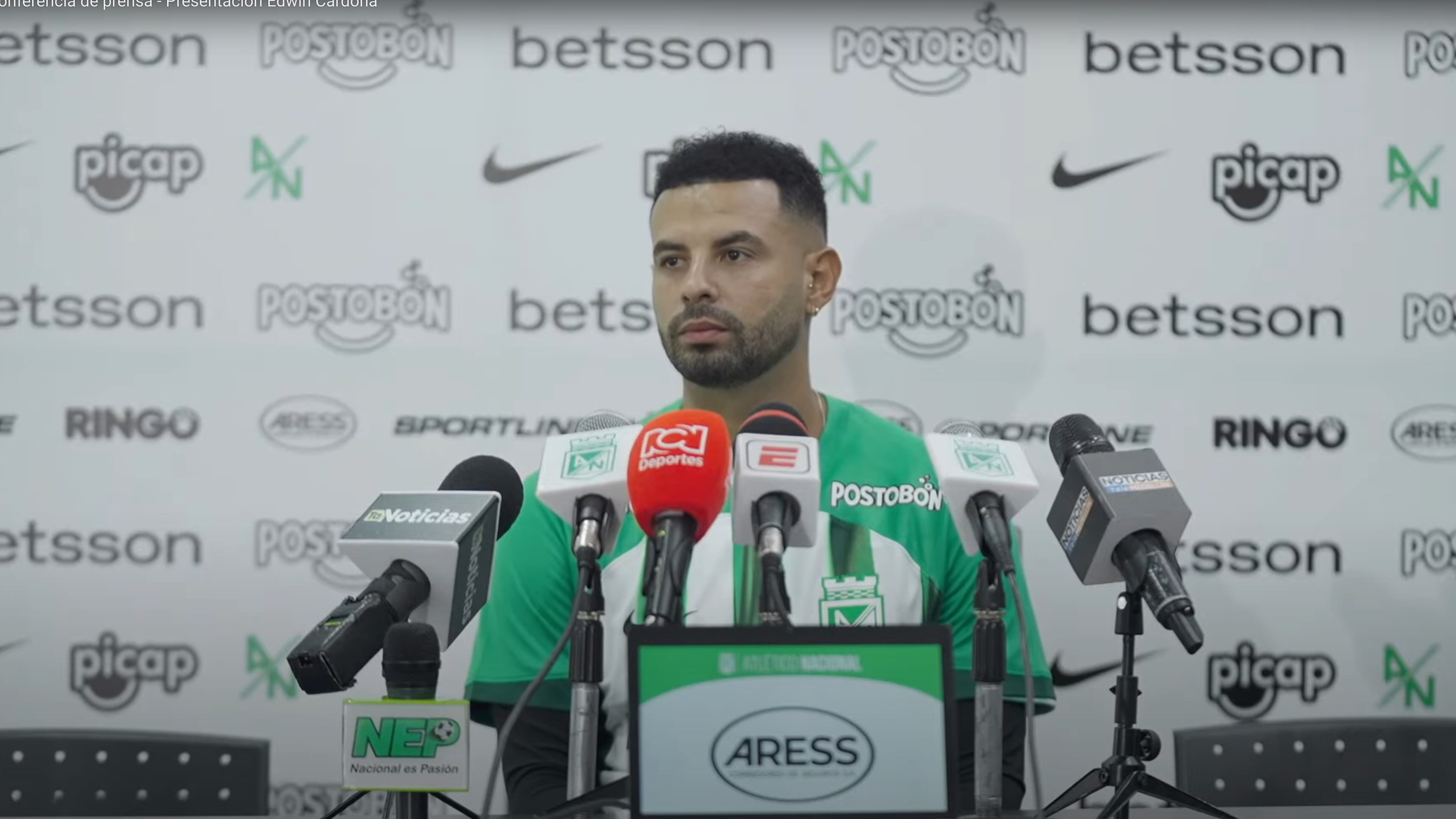 Edwin Cardona en Atlético Nacional se rebeló contra quienes lo juzgan por su peso