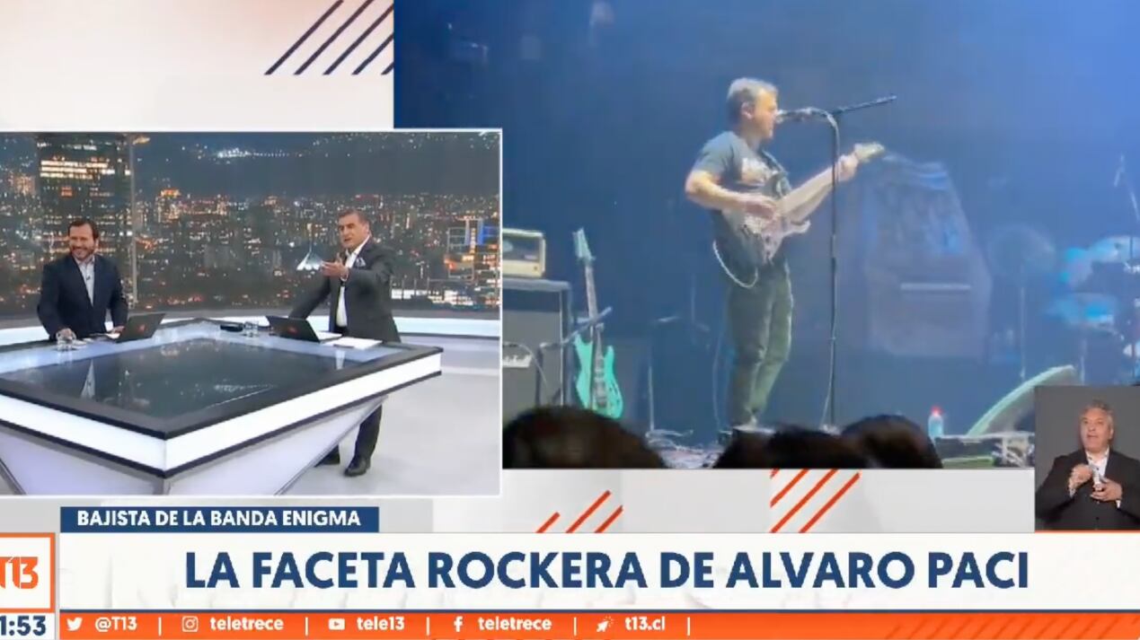 Álvaro Paci y Ramón Ulloa - Fuente: Canal 13