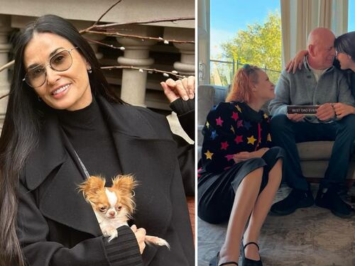 Demi Moore emocionó al compartir lo que más le afecta sobre la enfermedad de Bruce Willis