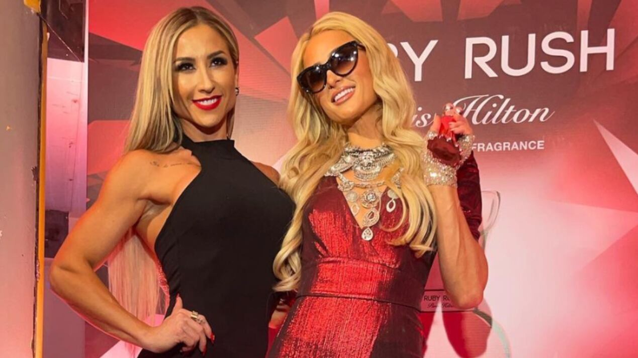 Nicole Luli Moreno y Paris Hilton - Fuente: Instagram