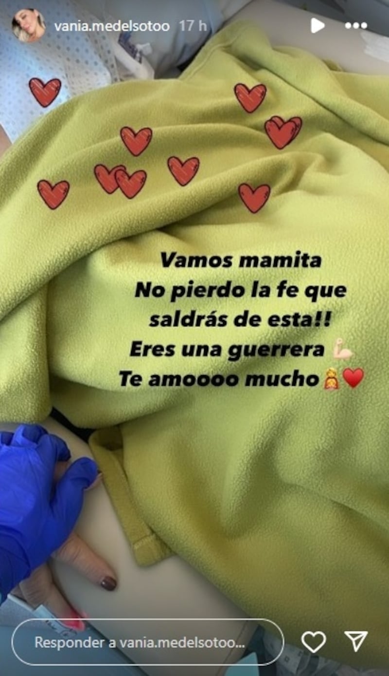 La hermana de Gary Medel actualizó en sus redes sociales el estado de salud de su mamá.