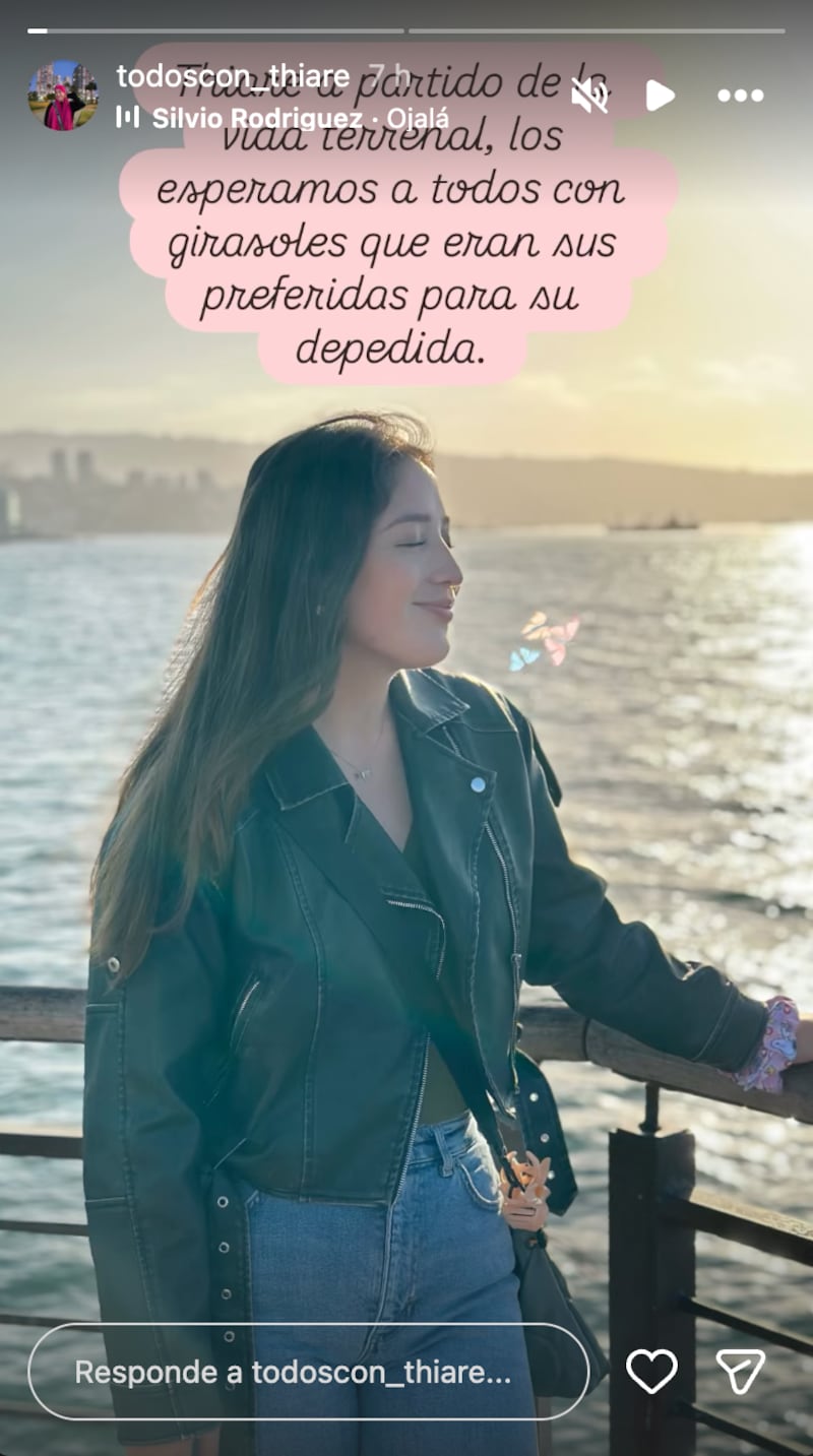 Historia de Thiare Álvarez | Fuente: Instagram @todoscon_thiare