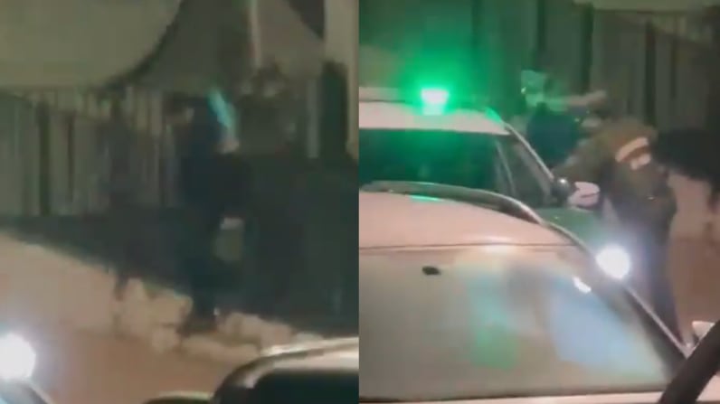 Detención asesino Daniela Olate | Fuente: Agencia UNO