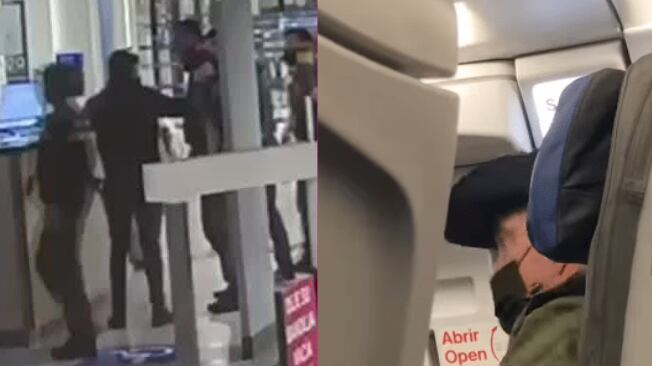 Humorista fue detenido en el aeropuerto de Santiago, acusado de estar ebrio y golpear a dos personas.