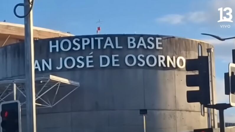 Hospital Base San José de Osorno | Captura: T13