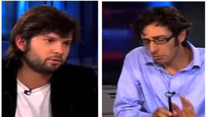 Matías del Río entrevistó a Gabriel Boric el año 2012 en "Última Mirada".