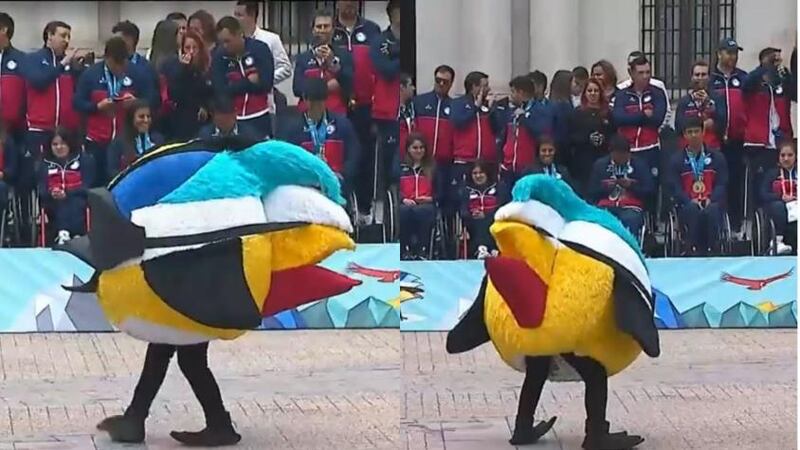 Bailando axé: La simpática despedida de Fiu a Santiago 2023