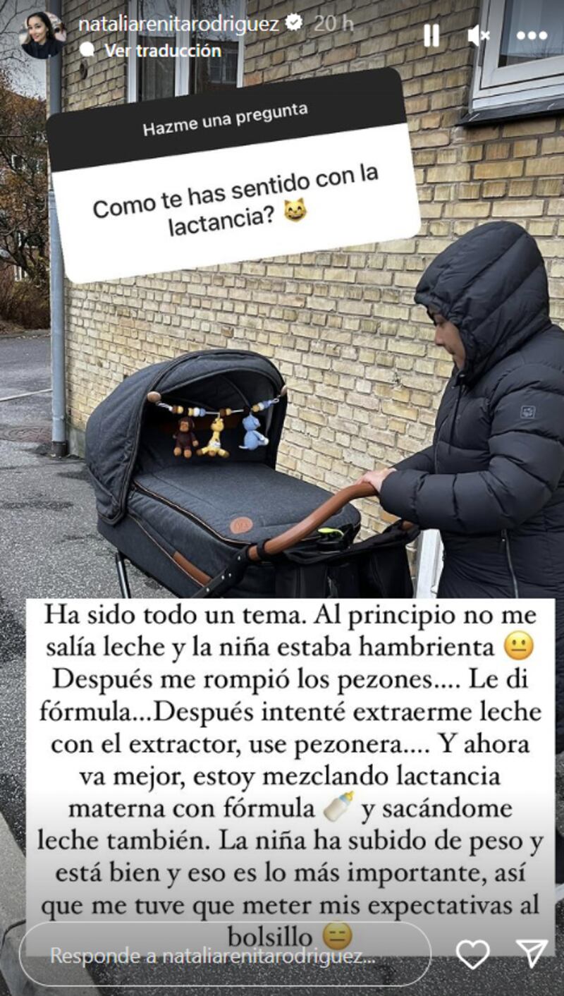 Historia de Natalia Rodríguez | Instagram