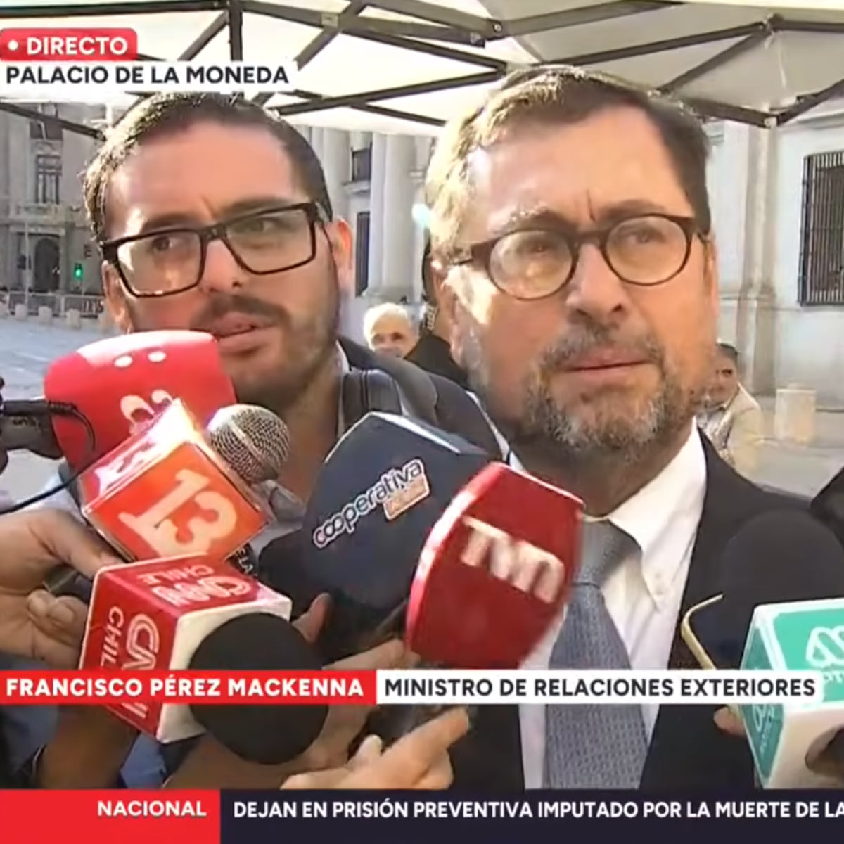 Canciller se refiere a situación de Galvarino Apablaza en Argentina Canciller se refiere a situación de Galvarino Apablaza en Argentina