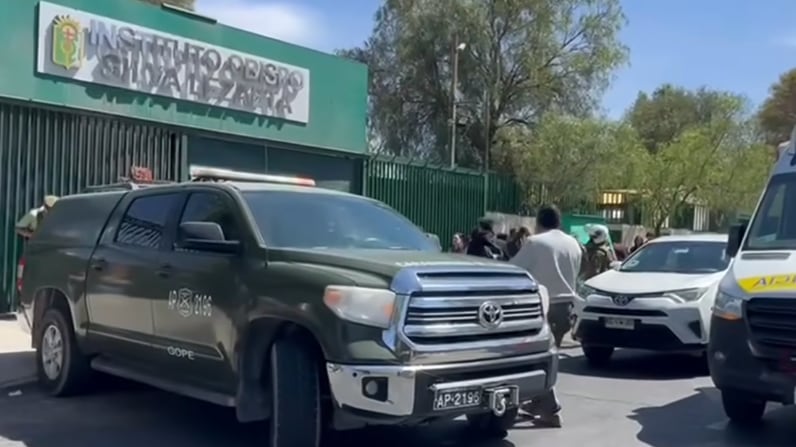 Instituto Obispo Silva Lezaeta de Calama | Captura: 24 Horas