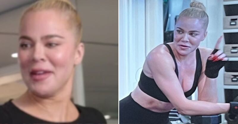 Khloé Kardashian en la cuarta temporada de 'The Kardashians'