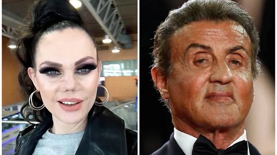 Carmen Campuzano y Sylvester Stallone pudieron estar juntos.