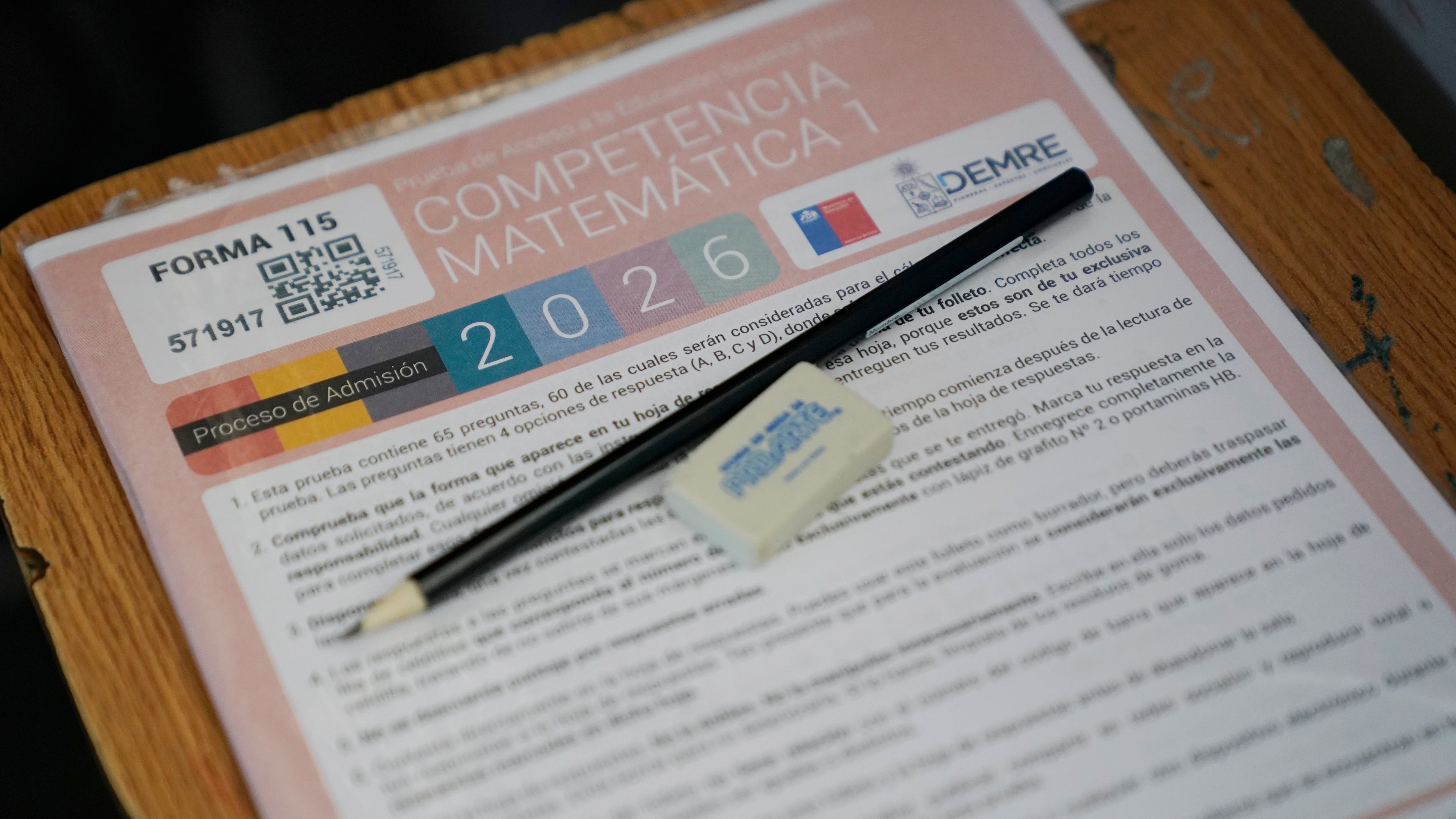 Personas privadas de libertad destacan en la PAES 2025: interno alcanzó 874 puntos